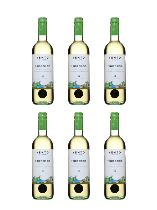 Party Case Deal: Organic Vento di Mare Terre Siciliane Pinot Grigio