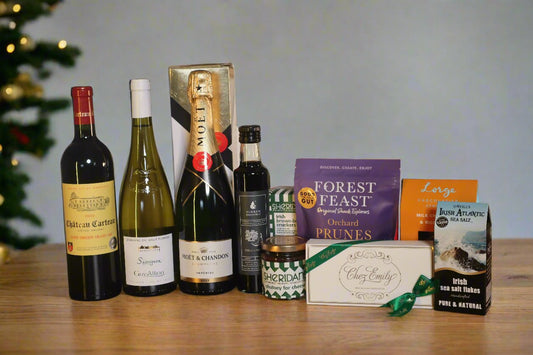 Luxury Christmas Food and Wine Hamper (Preorder)